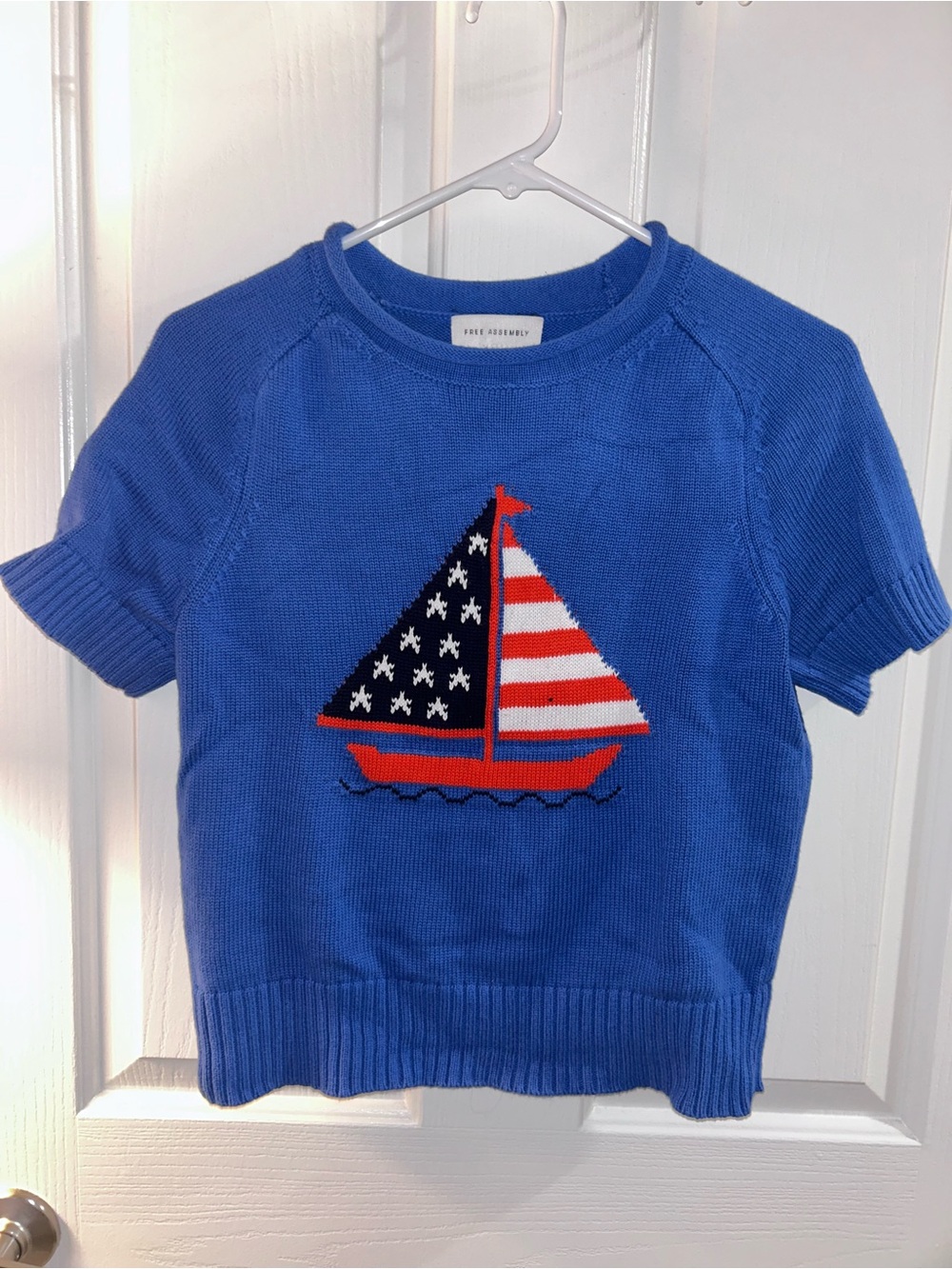 Free Assembly Sailboat Sweater